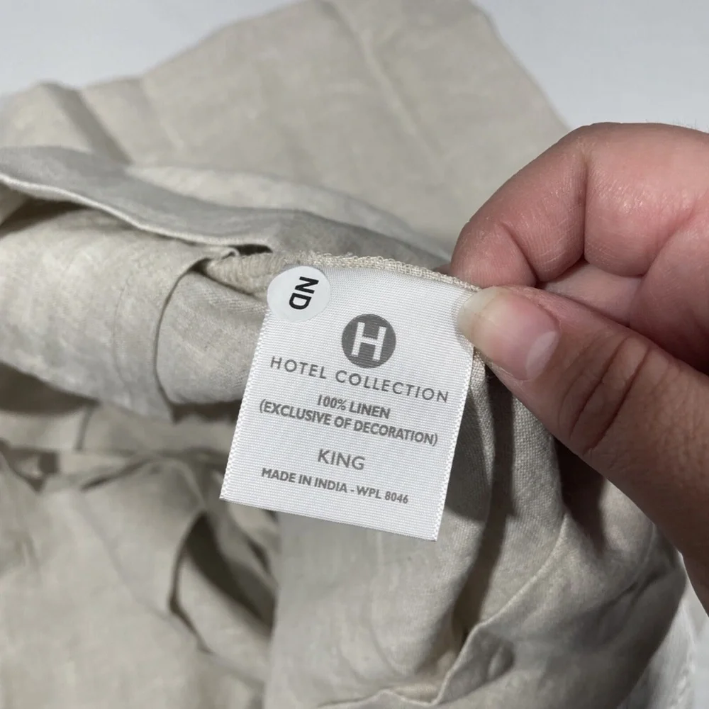 NEW $120 [ 1 King‎ ] Pillow Sham for Hotel Collection Linen Madison